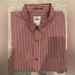 Lacoste Men T- Shirt Short Sleeve Size 44